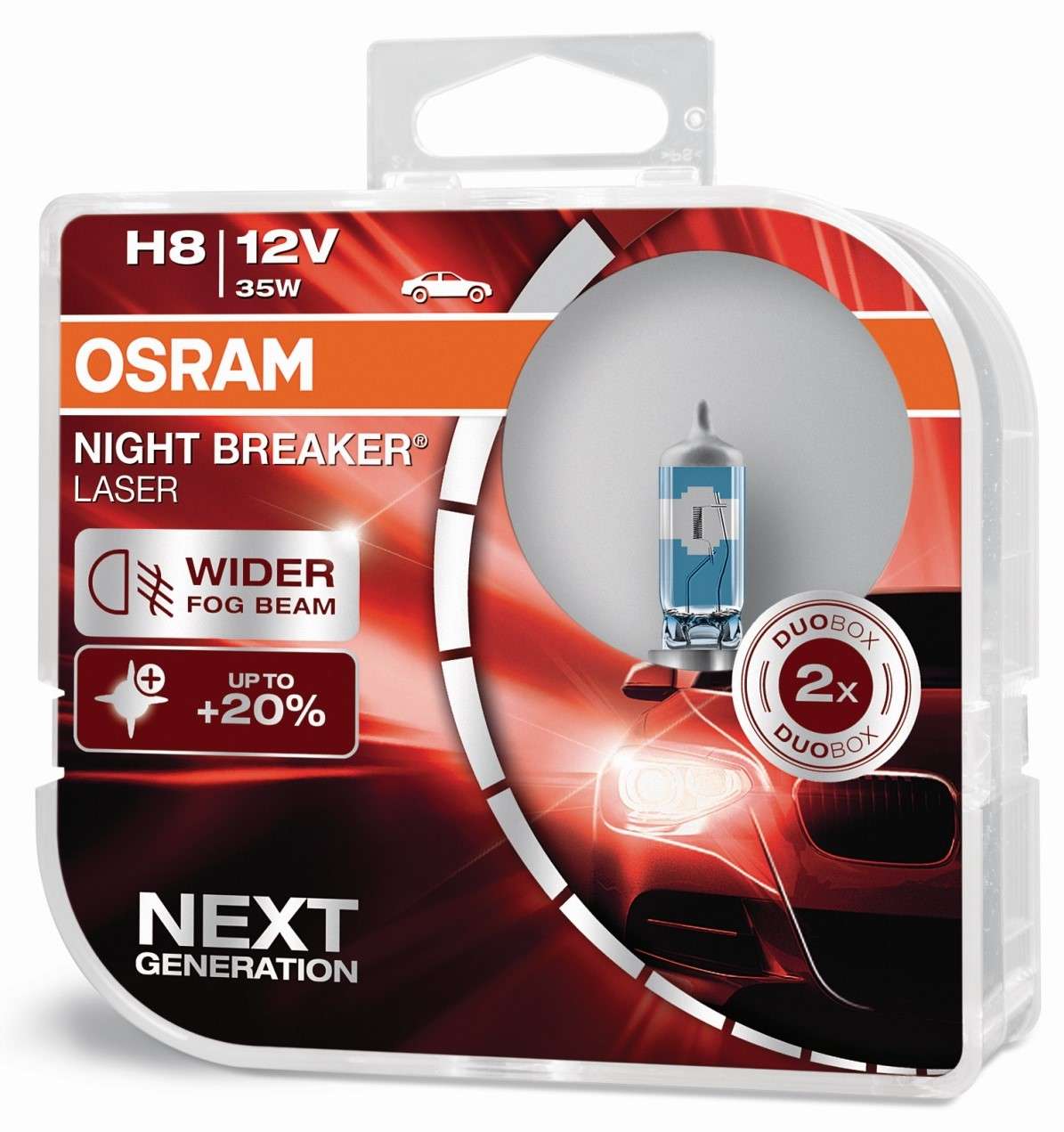 Osram H7 H11 H4 H1 H3 Hb3 Hb4 55w Night Breaker Unlimited 12v +110% Bright  White Car Headlight Genuine Halogen Lamp (2 Pcs) - Car Headlight  Bulbs(halogen) - AliExpress