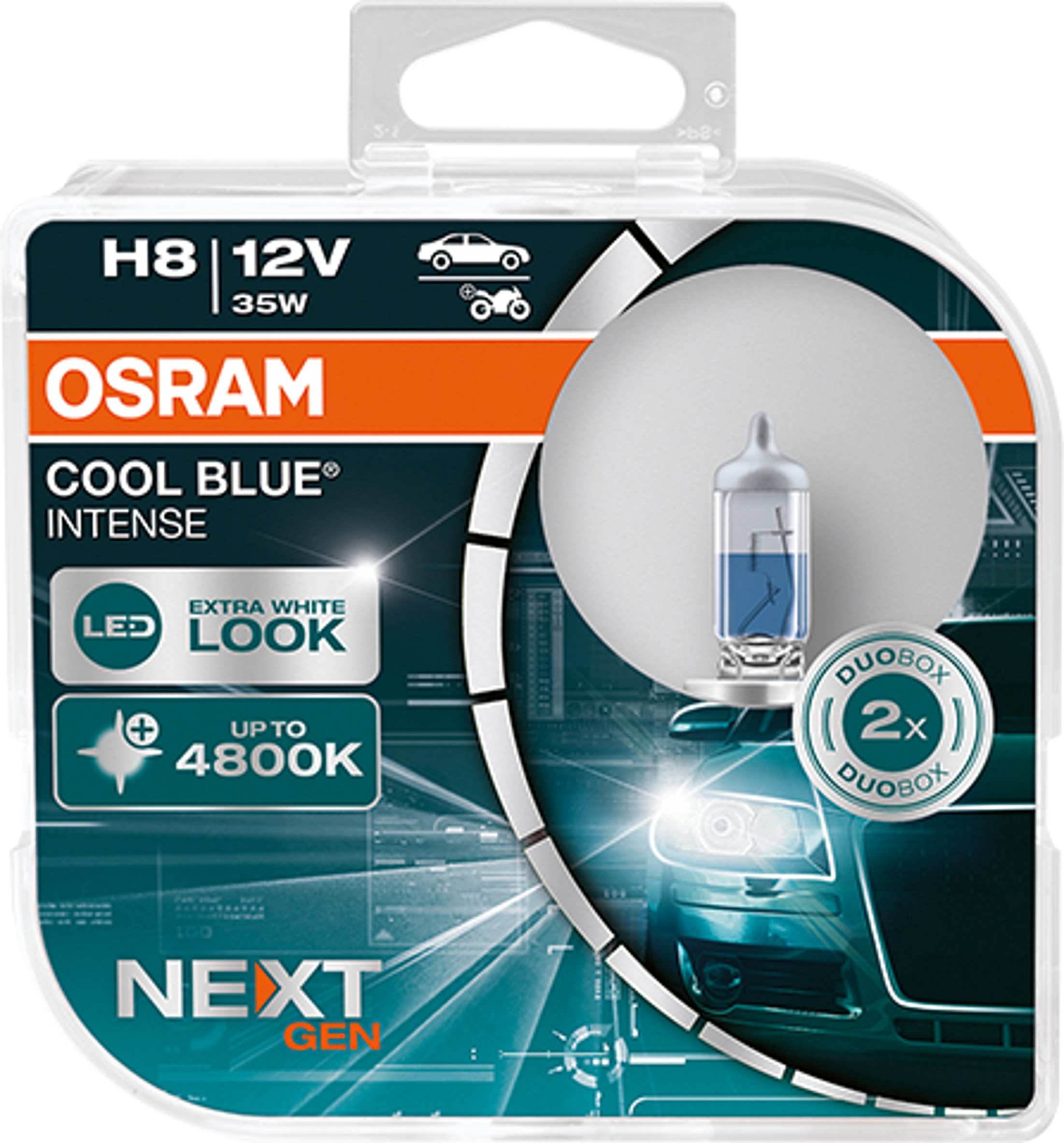 64150NL-HCB OSRAM NIGHT BREAKER LASER next Generation H1 12V 55W 4200K  Halogen Glühlampe, Fernscheinwerfer