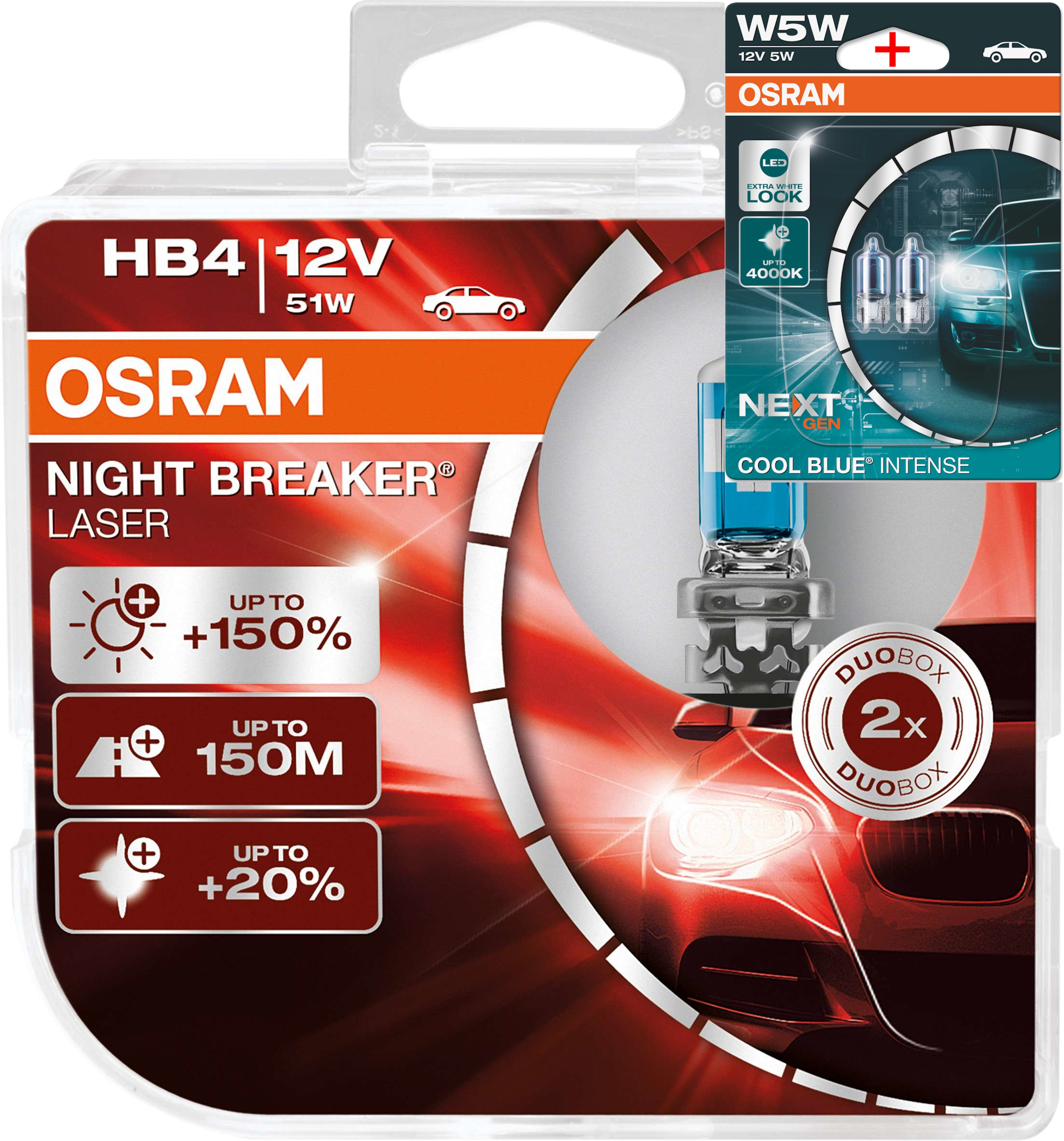 OSRAM H8 COOL BLUE® INTENSE Glühlampe (Next Gen) Duobox 64212CBN